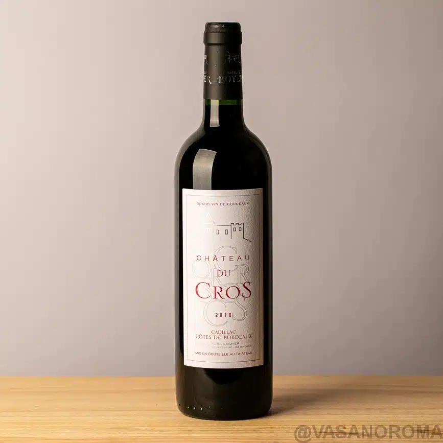 Chateau du Cros Cotes de Bordeaux rosso